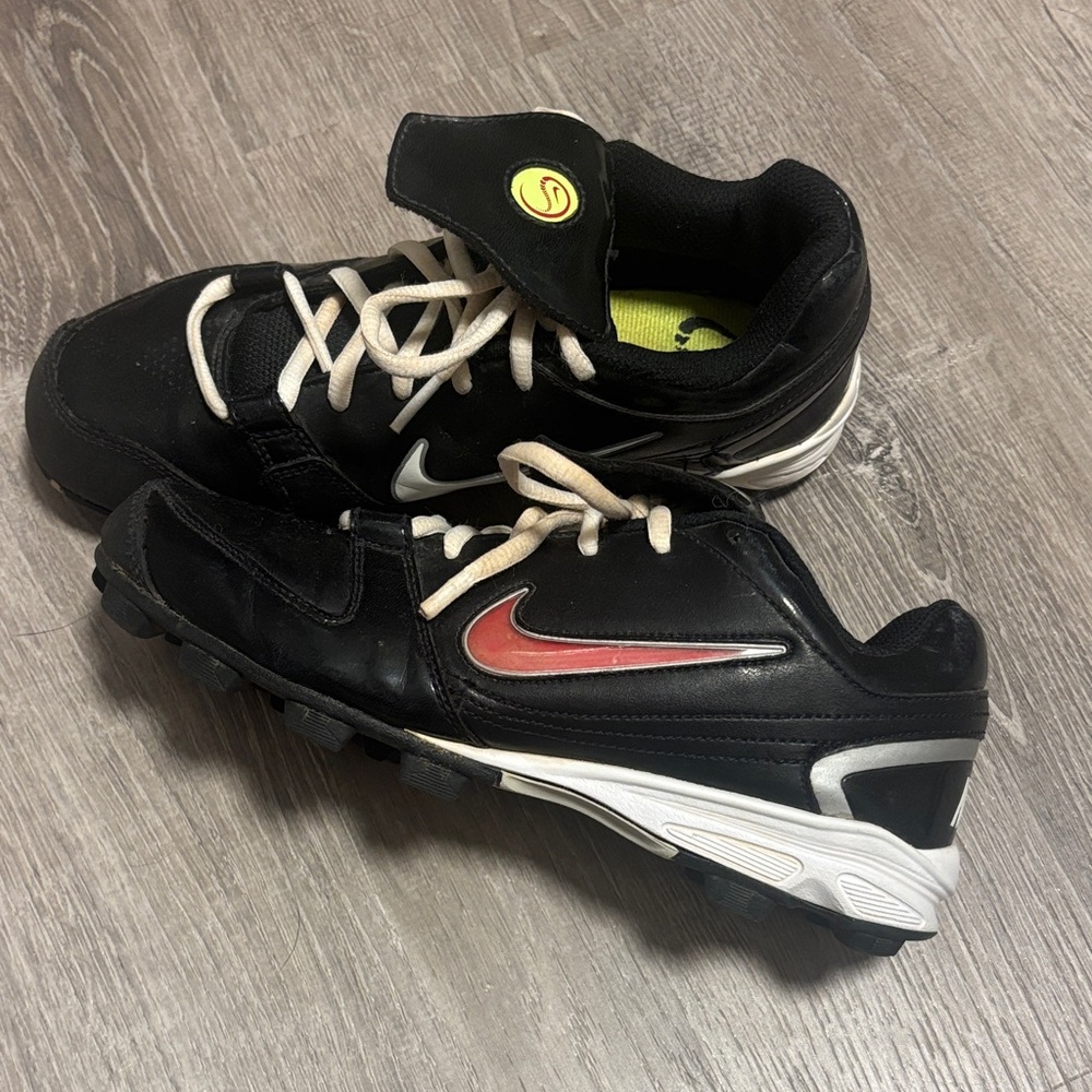 Nike Black and Red cleats